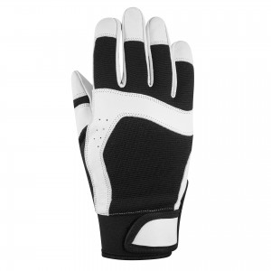 De Star Hyperskin Batting Gloves white-black