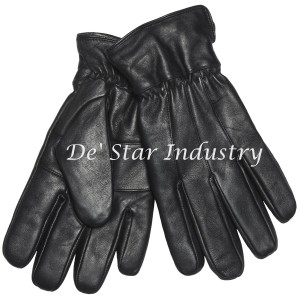 Men's winter sheep leather gloves