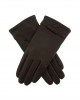 Girls fashion vogue leather dressing gloves Youth Edition