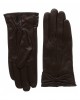 Womens soft premium leather gloves with bow Womens soft premium leather gloves with bow