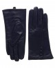 Women's Silk Lined Touchscreen Leather Gloves