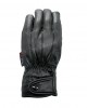 Winter genuine leather black CP gloves for men