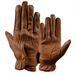 fine leather equestrian gloves