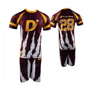 Custom Sublimation Design Football Uniform For Youth & Adult