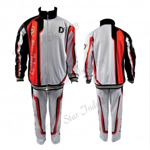 Casual Tracksuit Warm Up Suit Gym Training Wear